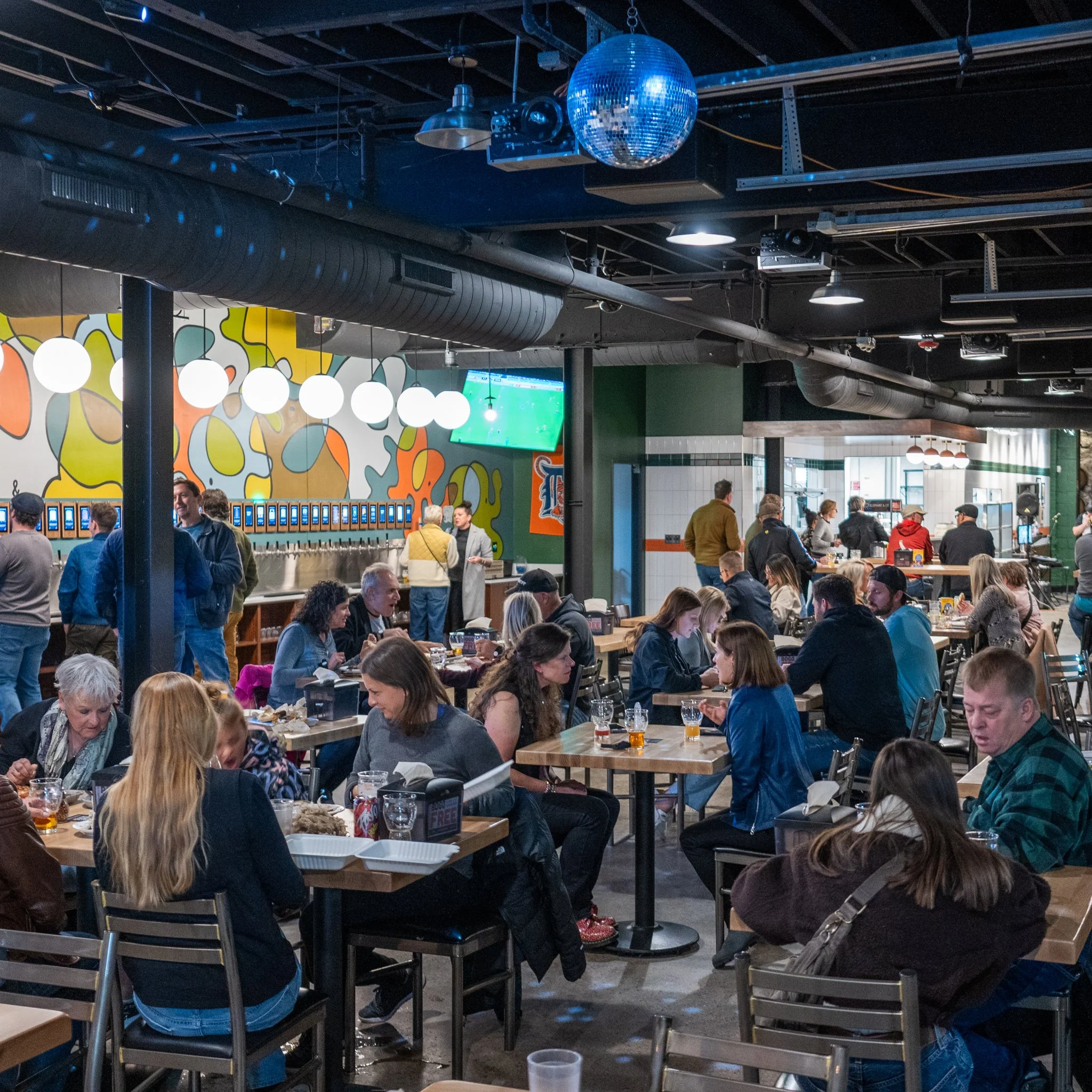 Main Taproom at Elephant & Co. Detroit