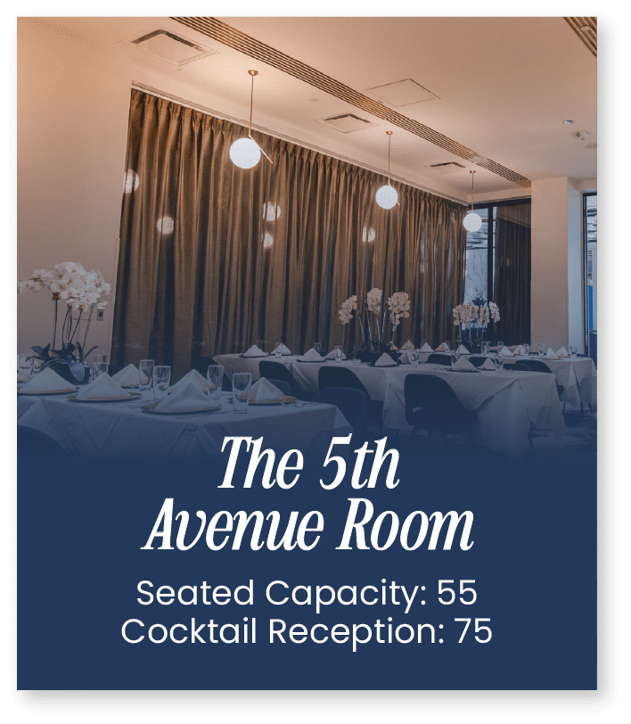 The 5th Ave. Room at 51fifteen
