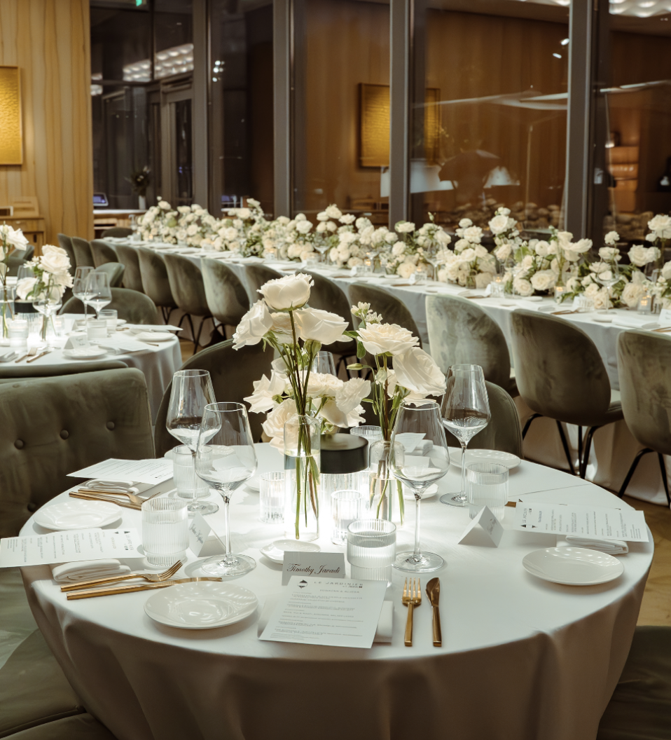 Main Dining Room at Le Jardinier