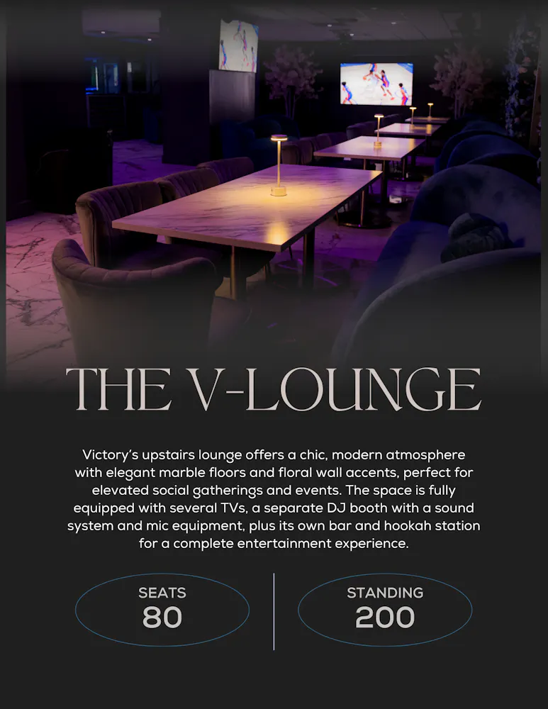 Victory private dining