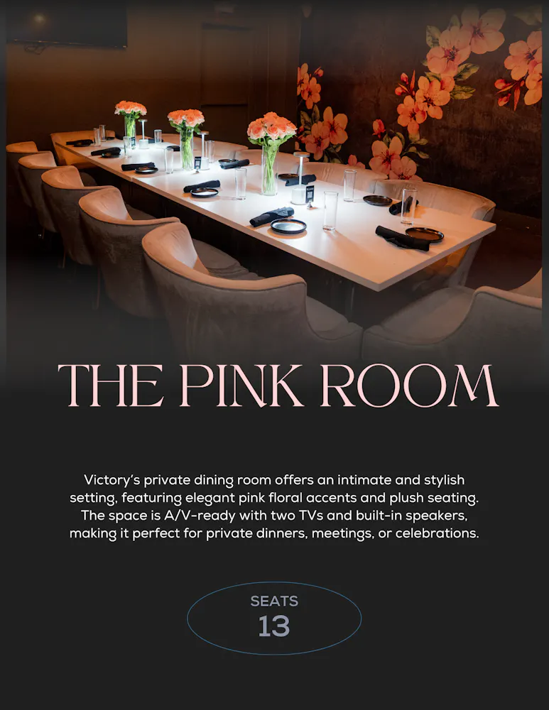 Victory private dining 3