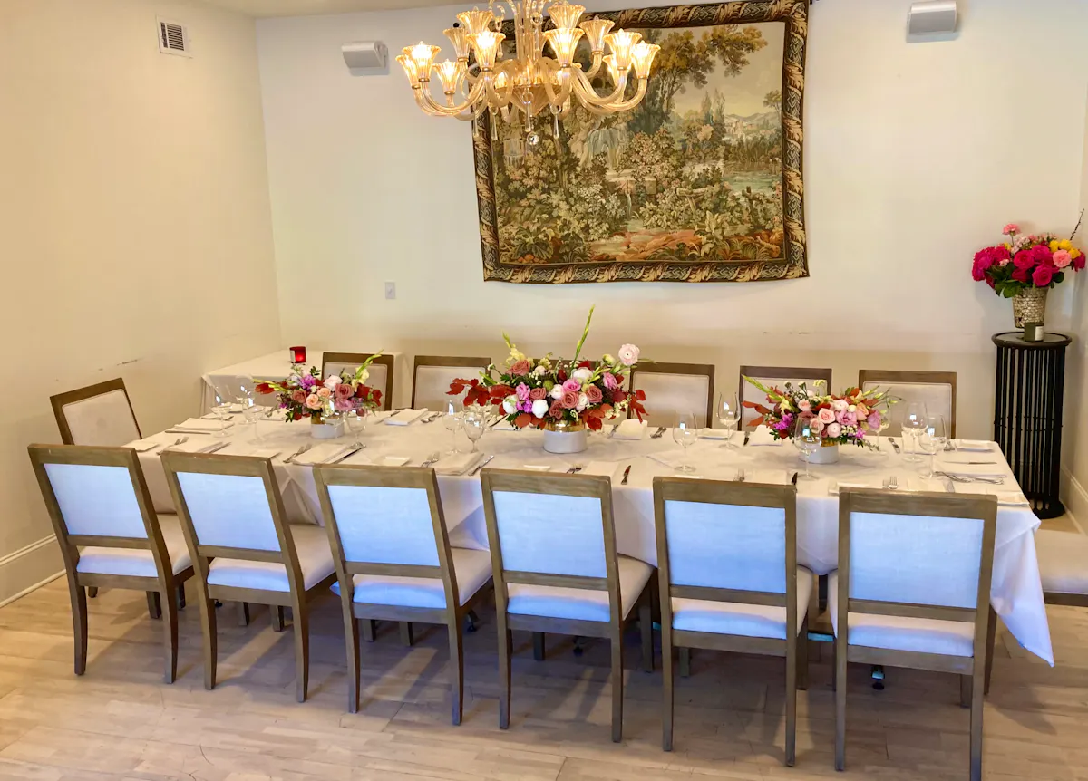 Amore Italian Restaurant private dining 2