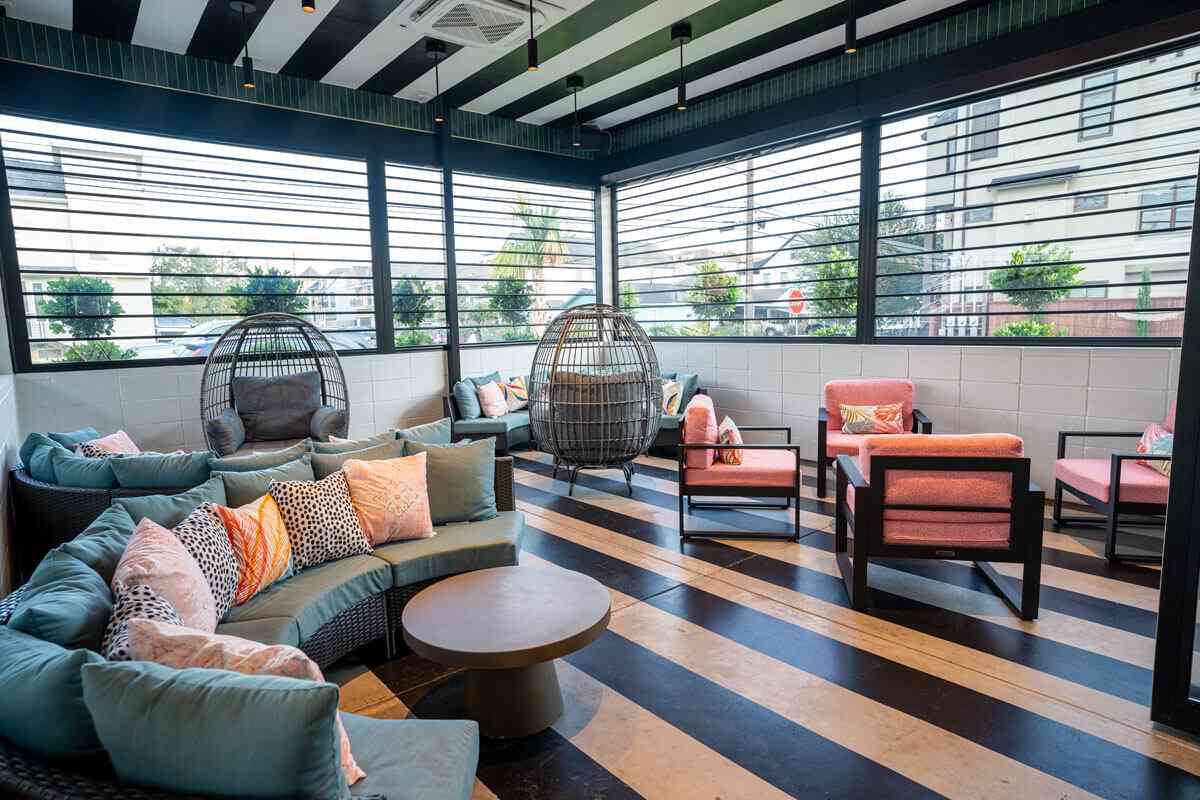 Private booths at Plume
