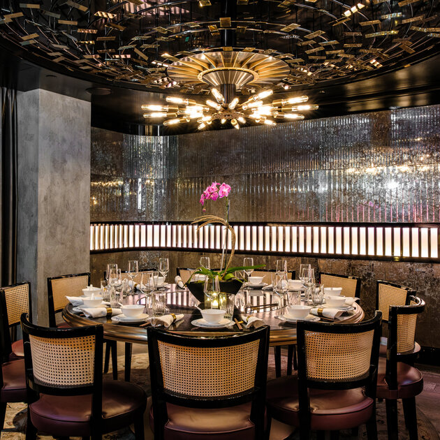 Opium Room at Mott 32 Las Vegas