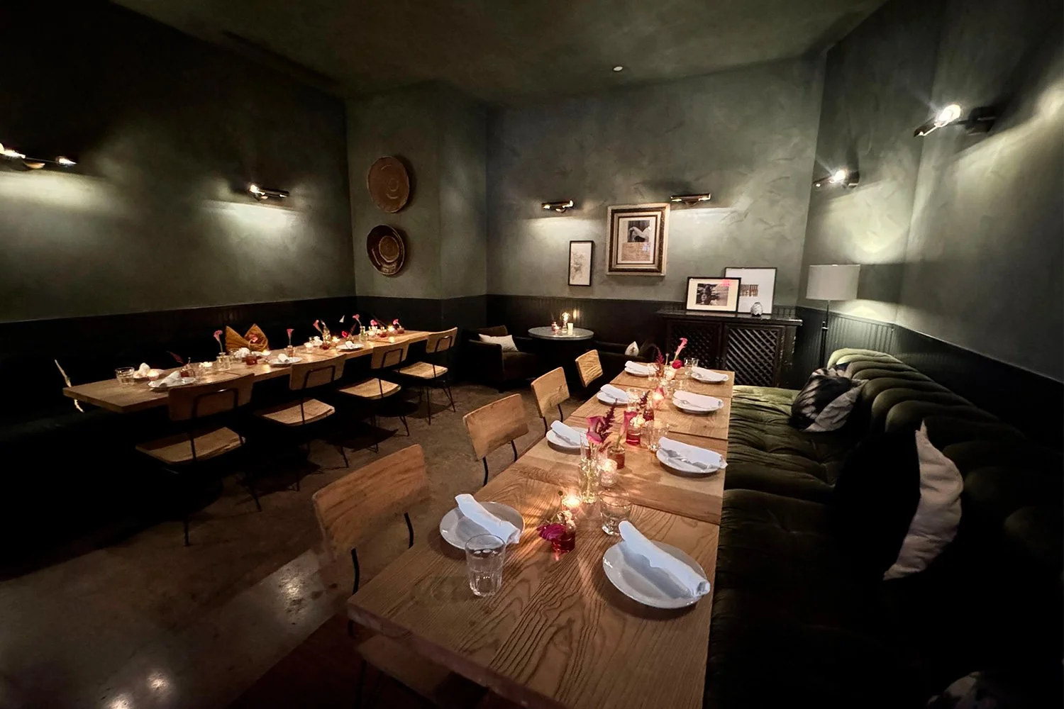 Zinqué Weho private dining 2