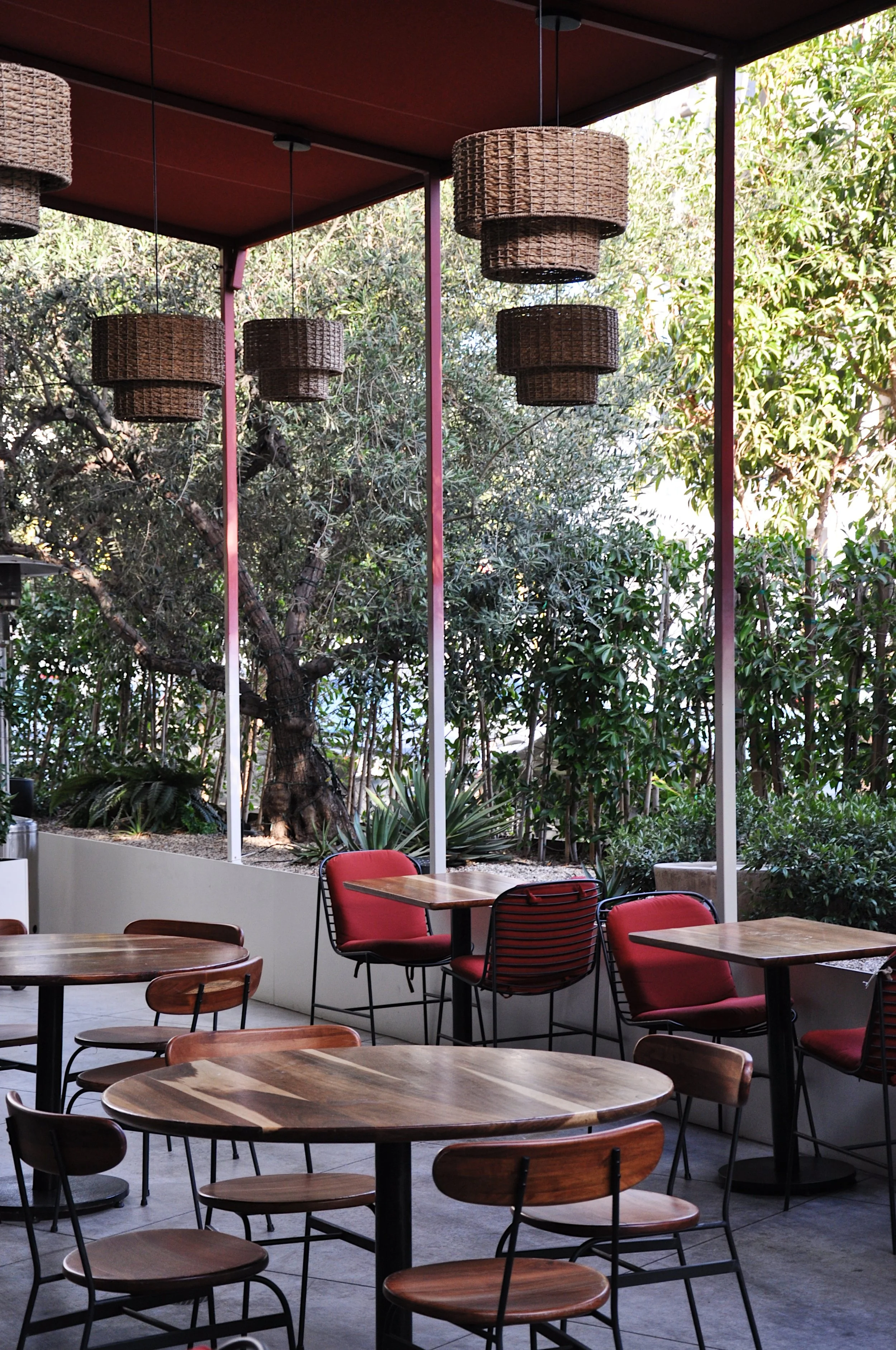 Patio at Mr. T Los Angeles