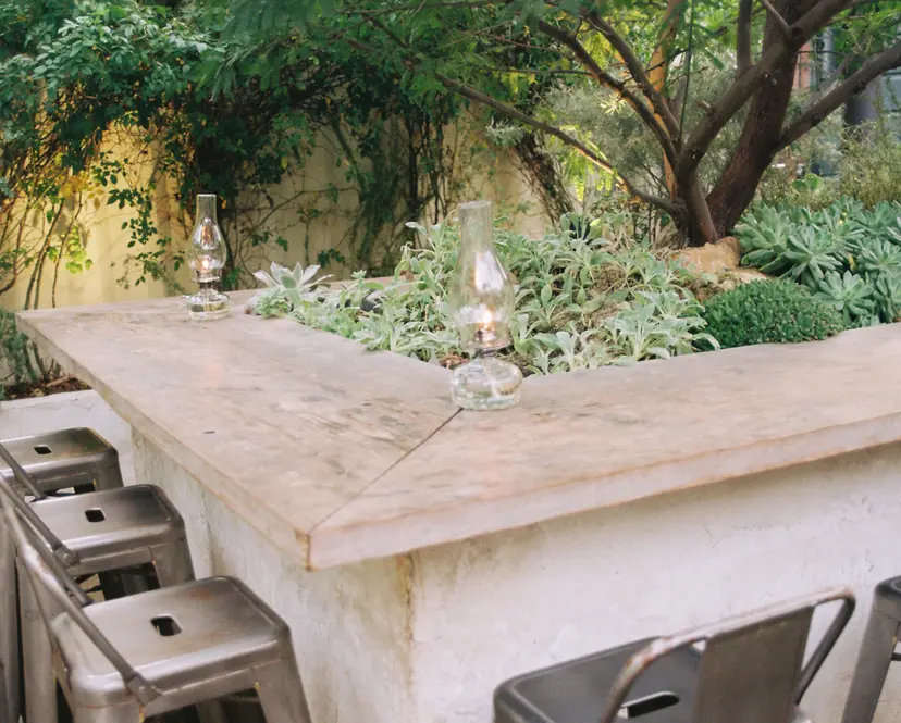 The Garden Bar at All Time