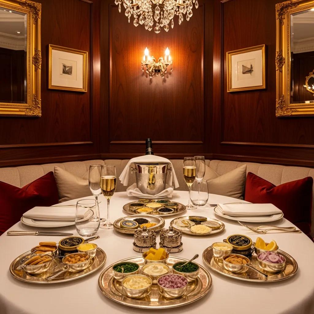 Private Caviar Room at Kaviar Restaurants
