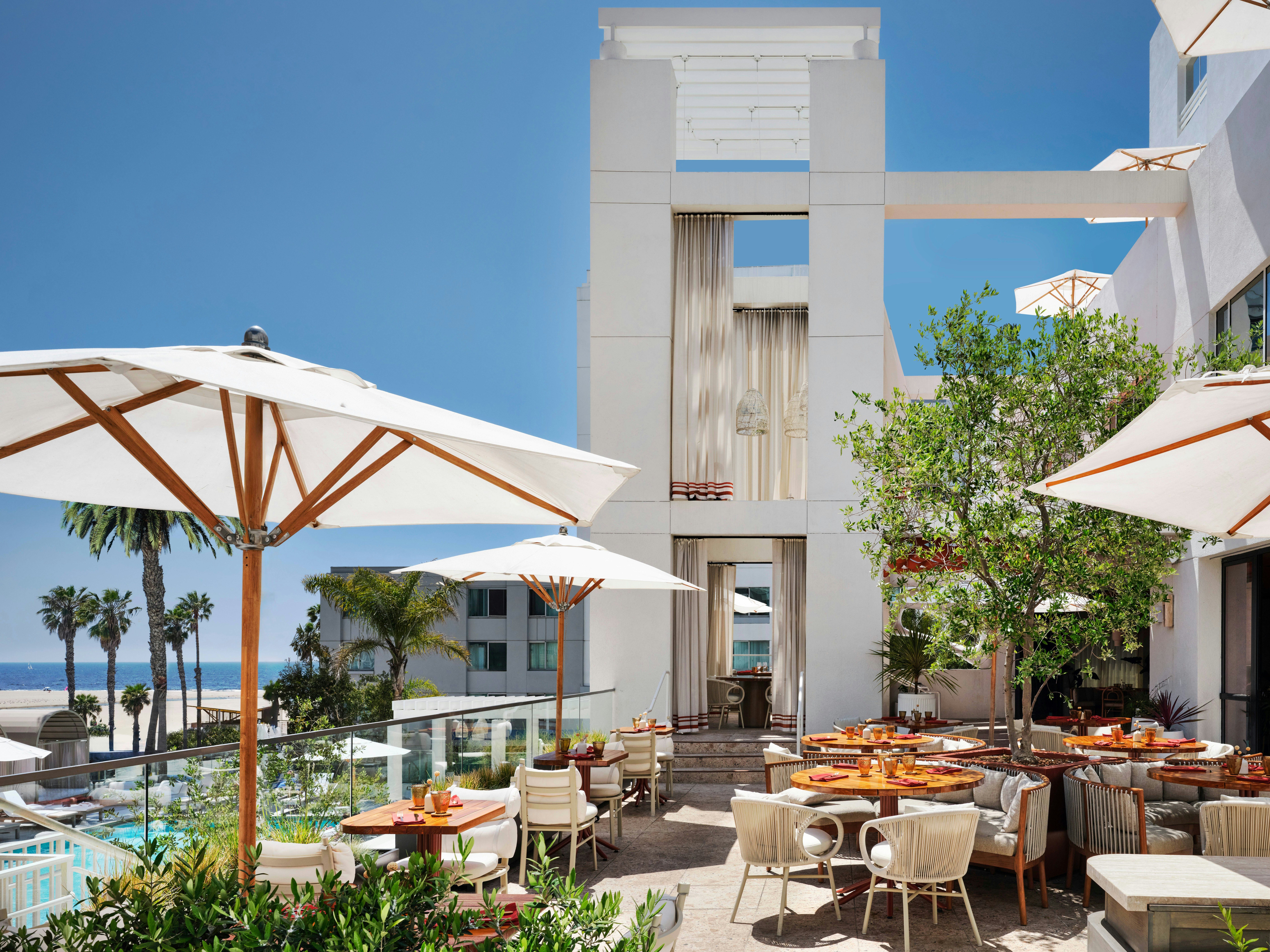 Outdoor Private Dining - Terrace at Marelle Santa Monica
