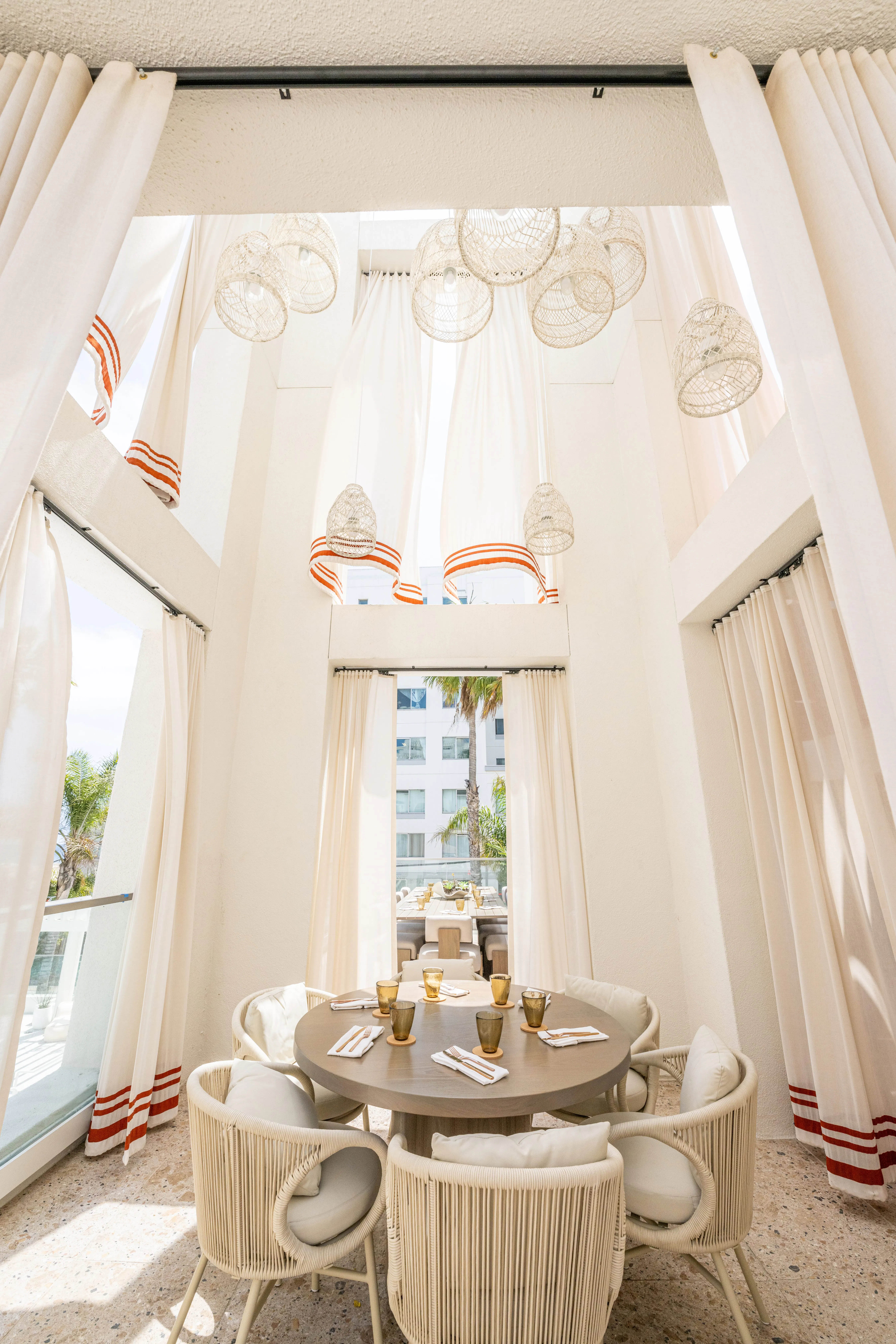 Indoor Private Dining Room at Marelle Santa Monica