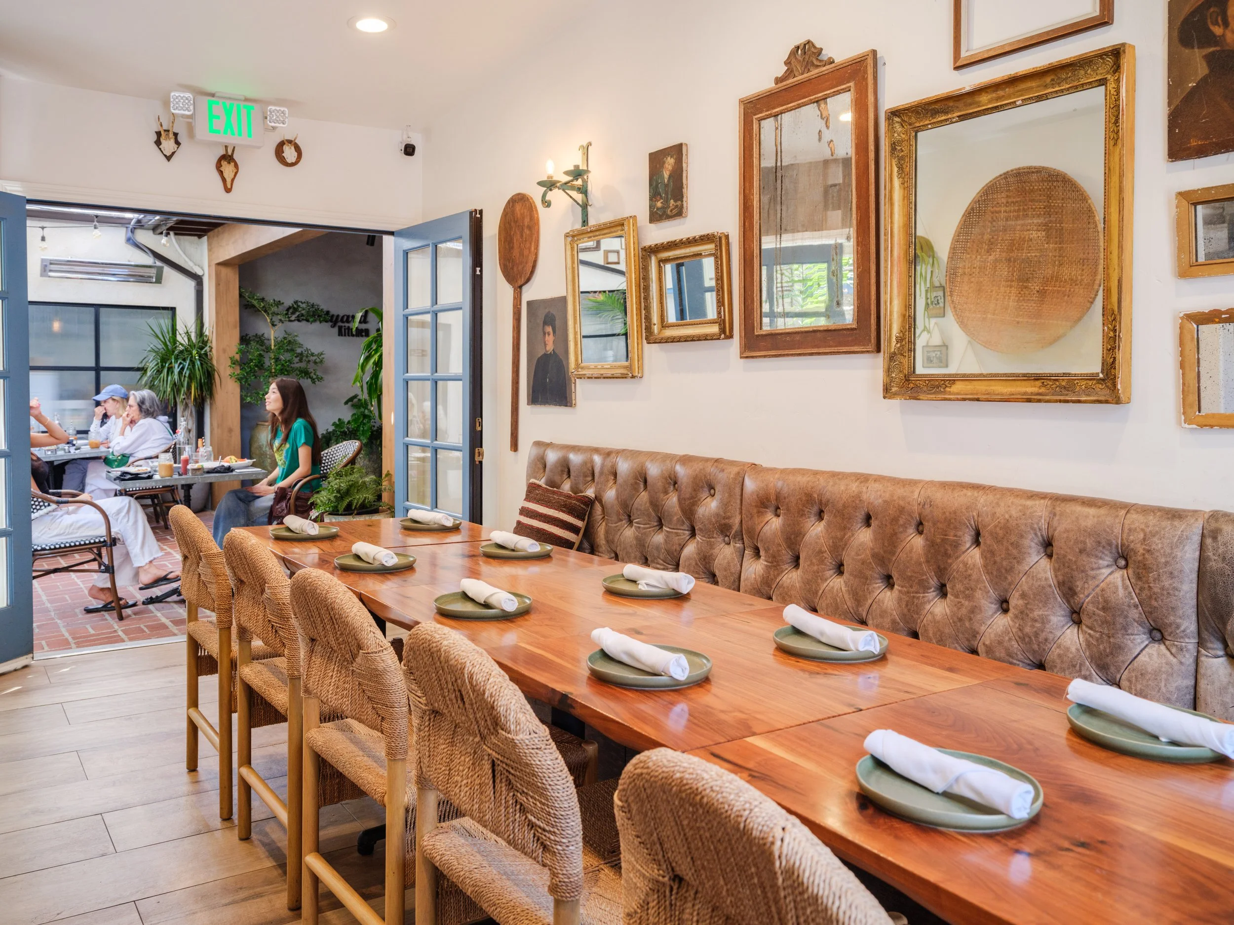 The Courtyard Kitchen private dining 2