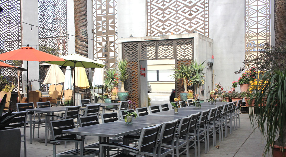 Patio at Saladang Garden