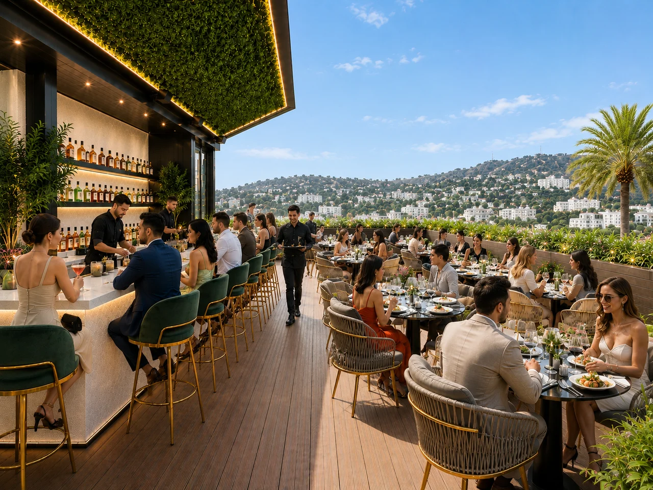 The One Rooftop private dining 4