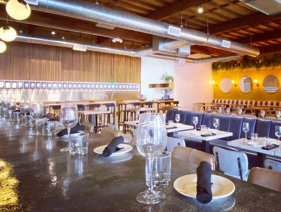 Dinning Room - non private at Beach and Brew Venice