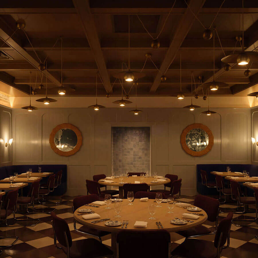 Main Dining Room at Felicia Suzanne's
