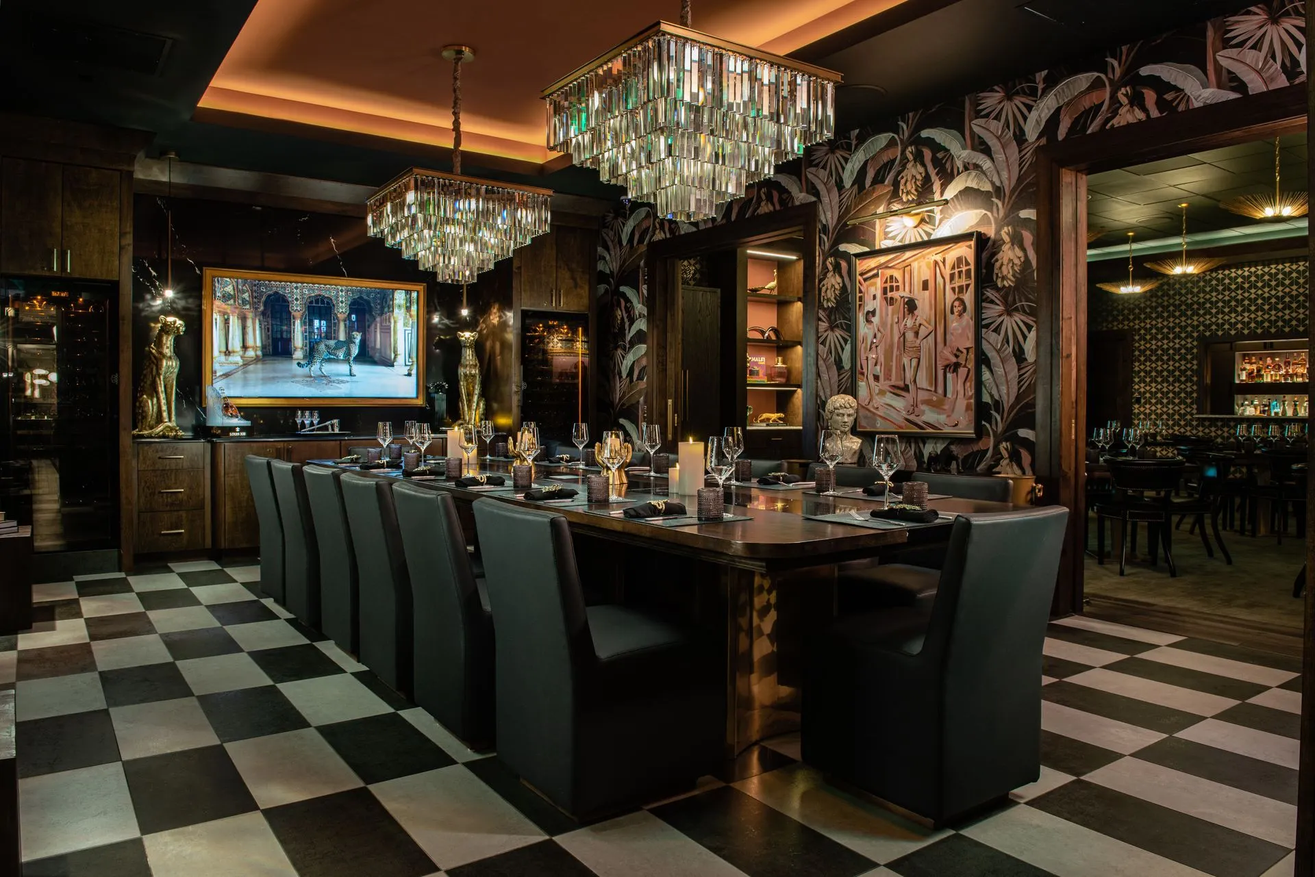 Timpano Las Olas private dining 3