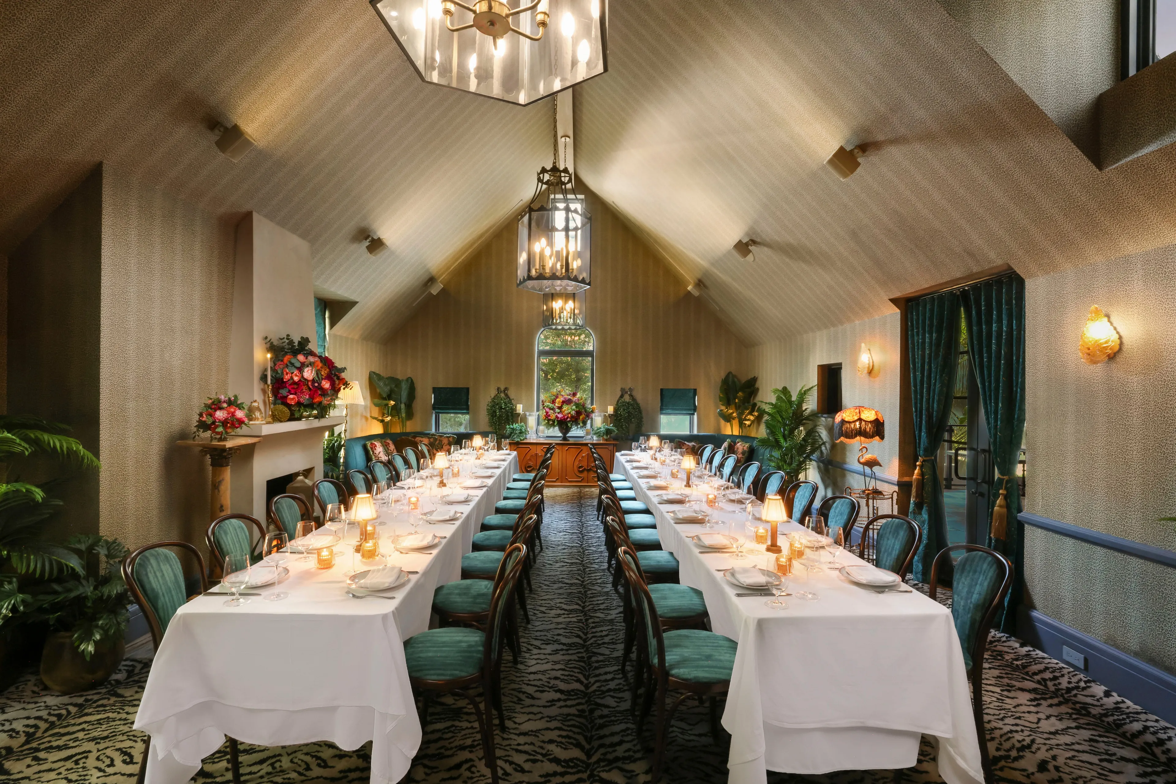 Second Floor Parlor at Chateau ZZ's