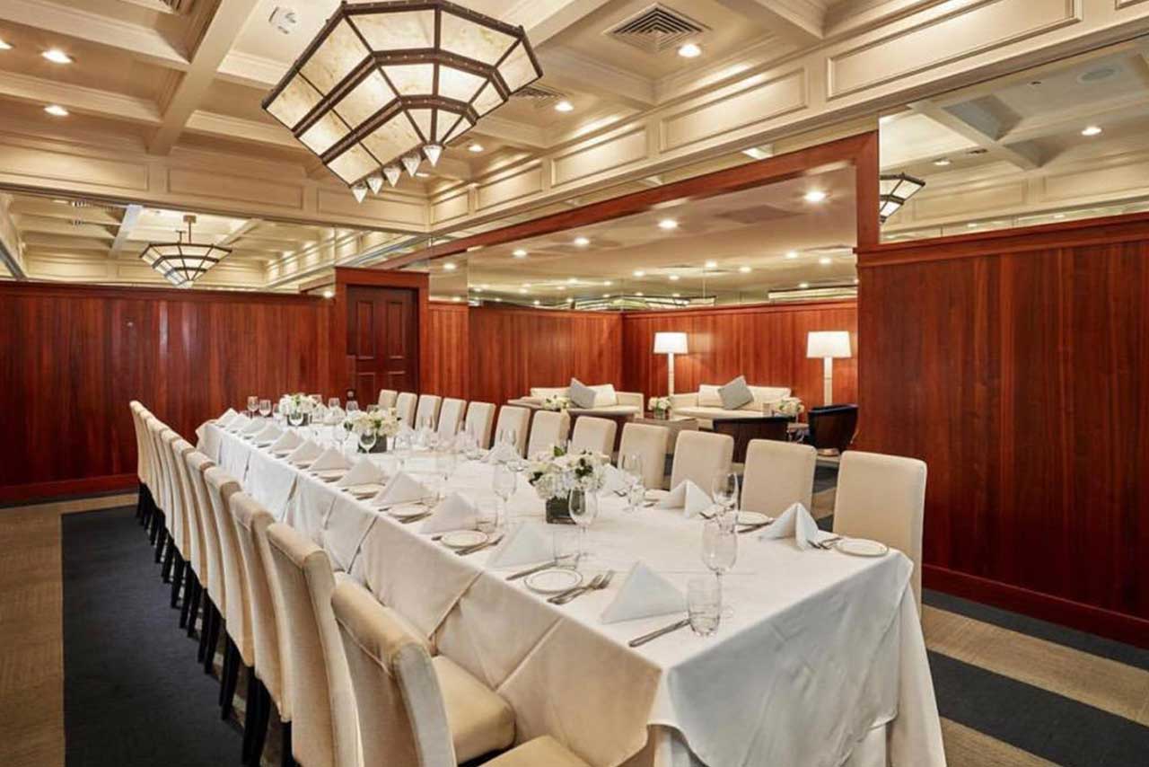 Three expanded private dining spaces at Lobster Bar Sea Grille