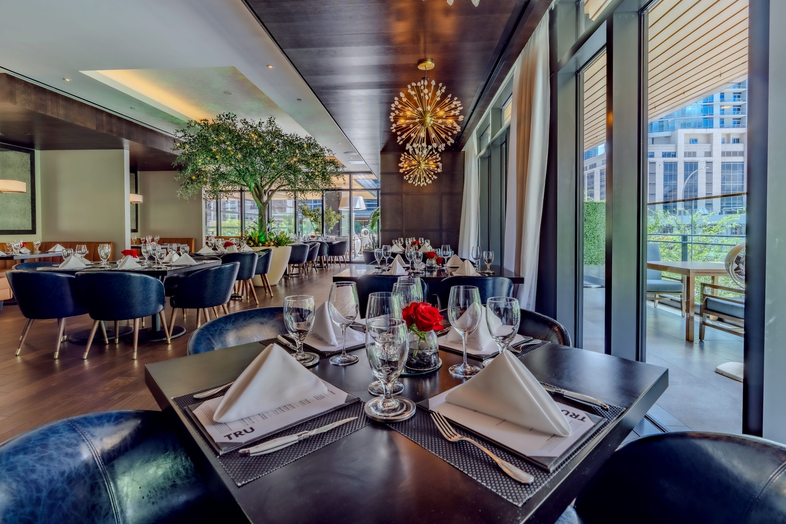 The Second Story Mezzanine & Patio at Truluck's Austin Downtown