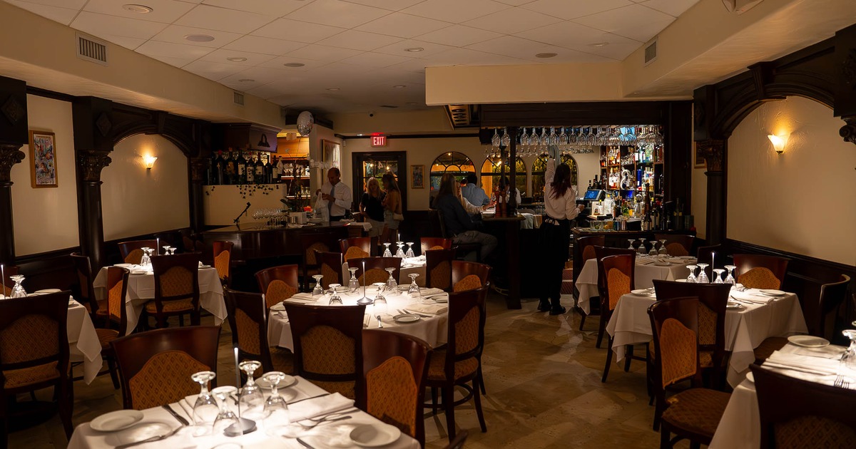 Dining Areas at Novello Restaurant & Bar