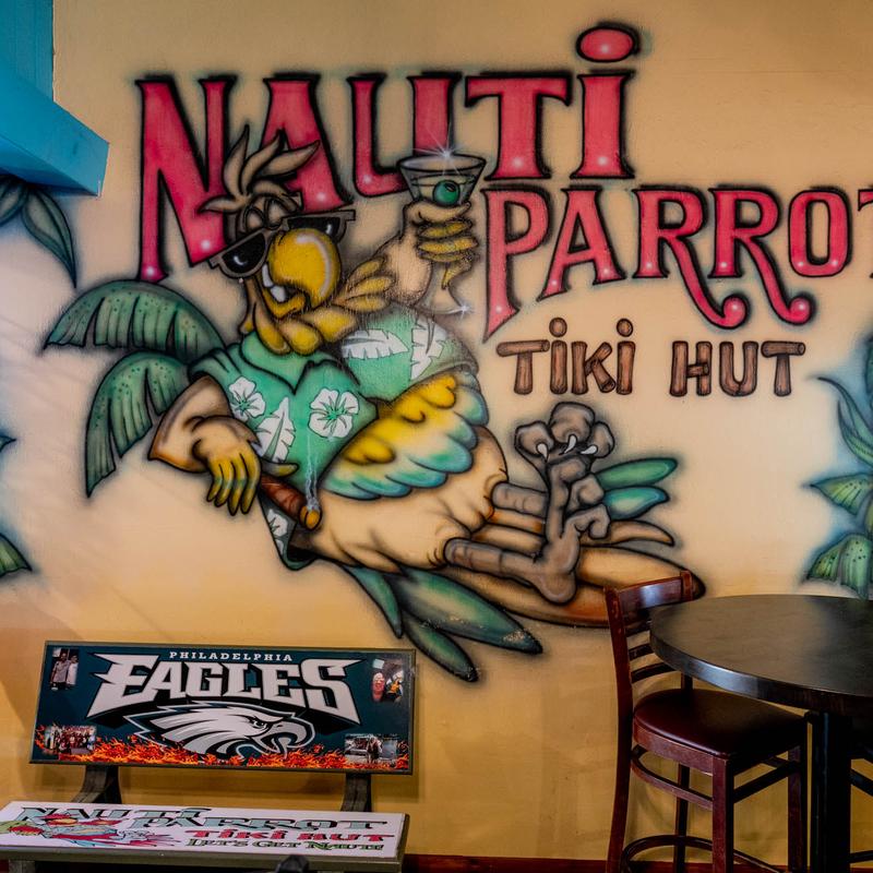 Nauti Parrot Tiki Hut North private dining 2