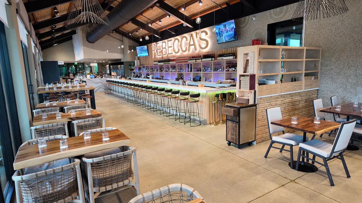 Rebecca’s Wine Bar & Restaurant private dining 2
