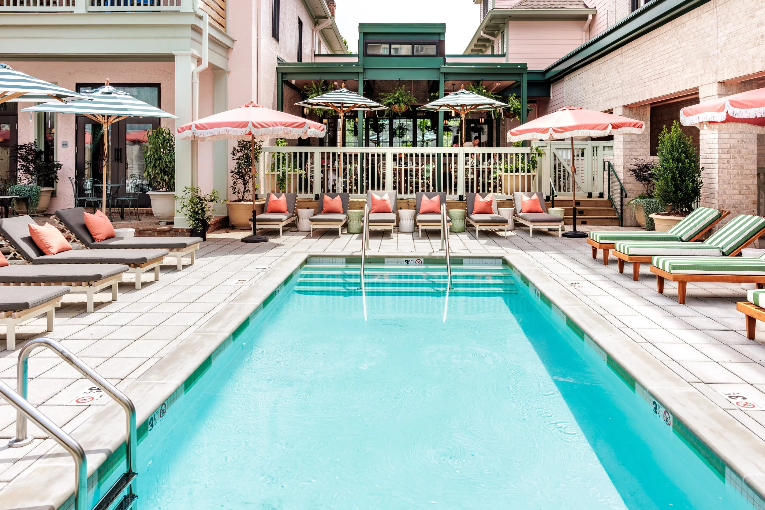 The Pool + BAR at The Chloe Nashville Restaurant & Bar