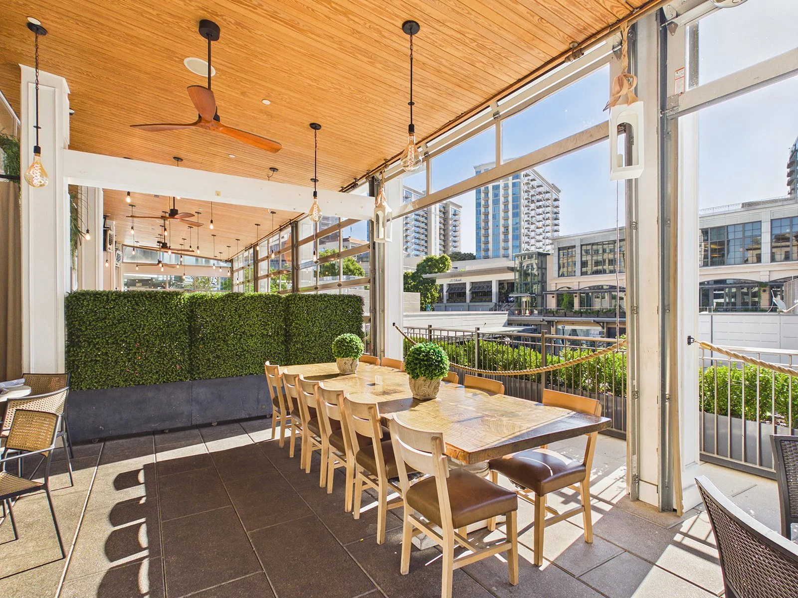 Magnolia Patio — Full Patio at The Southern Gentleman