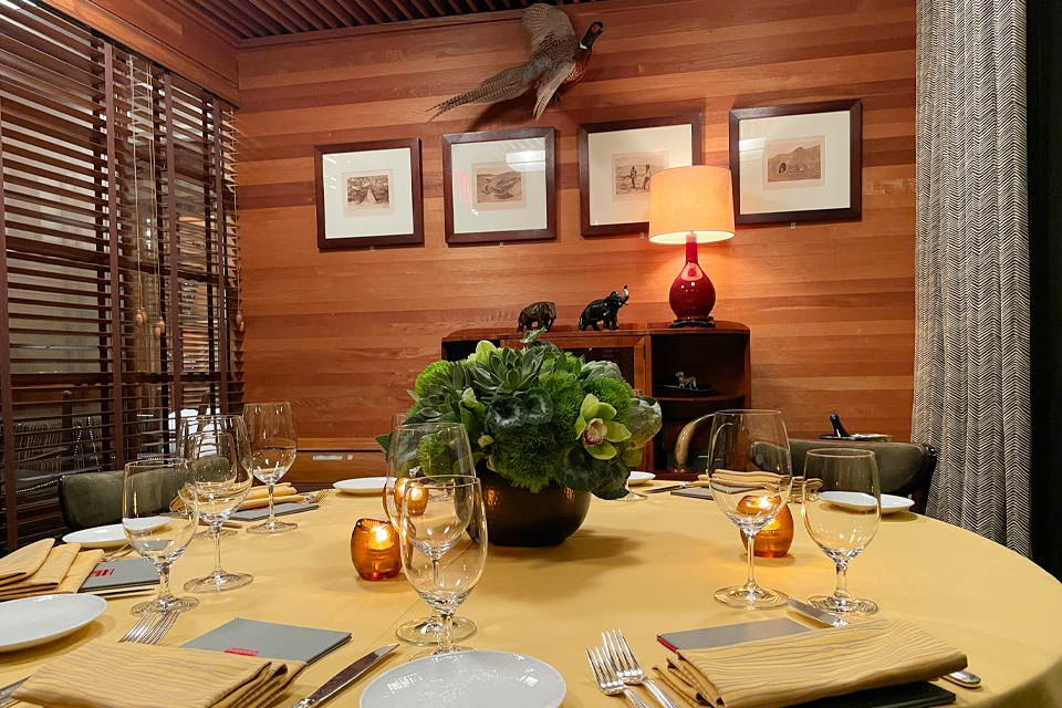 The Humidor Room at Aretsky's Patroon