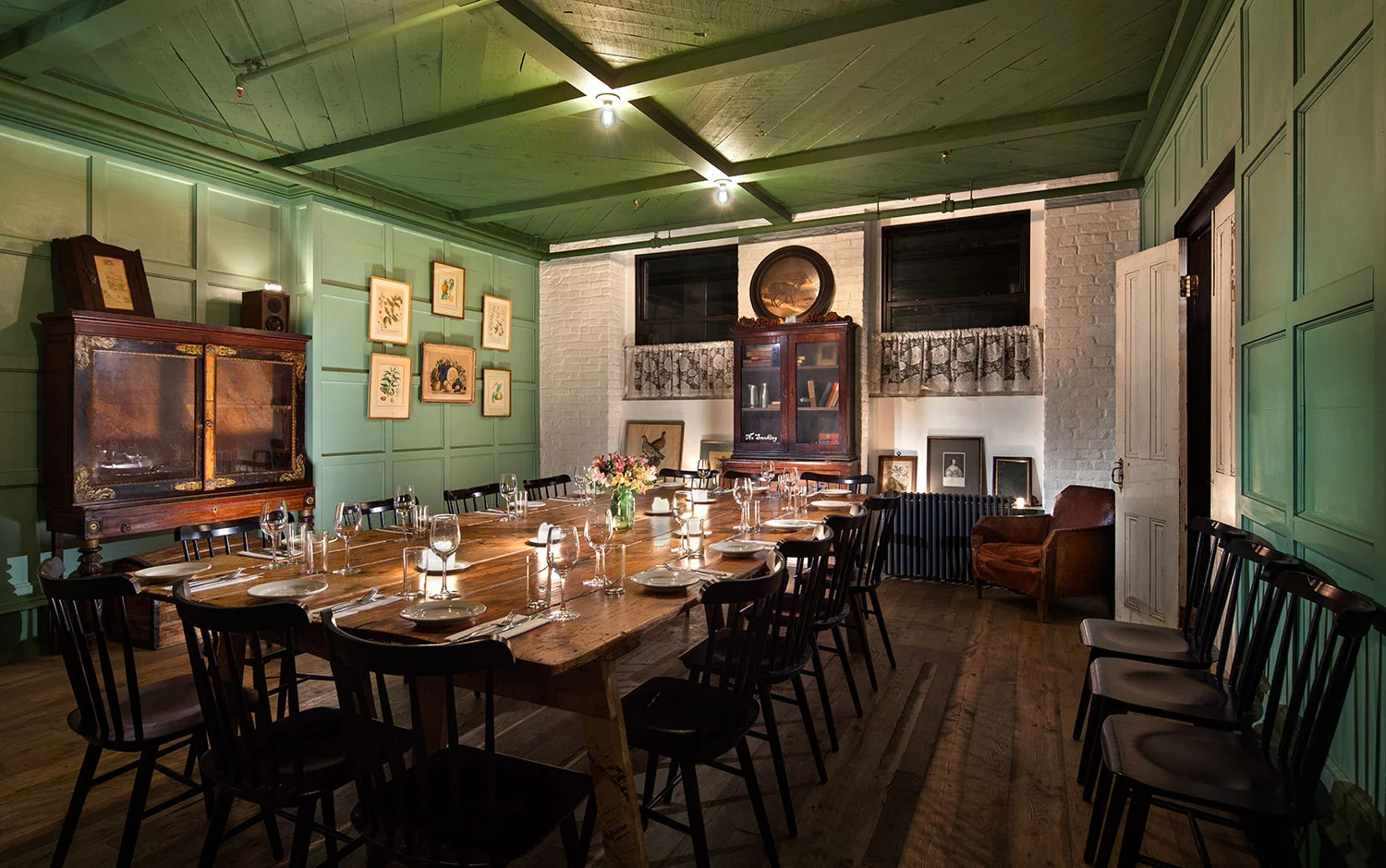 The Blue Room at Freemans