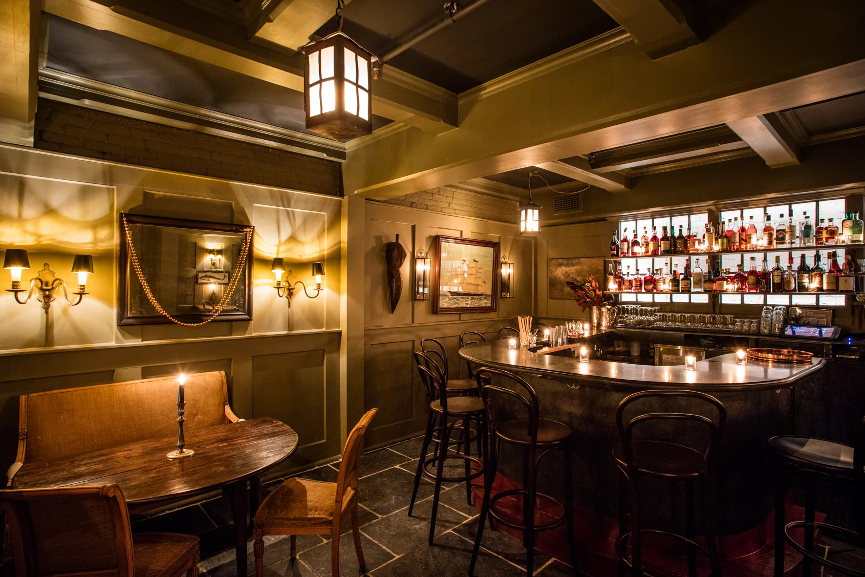 Second Floor Private Cocktail Bar at Freemans