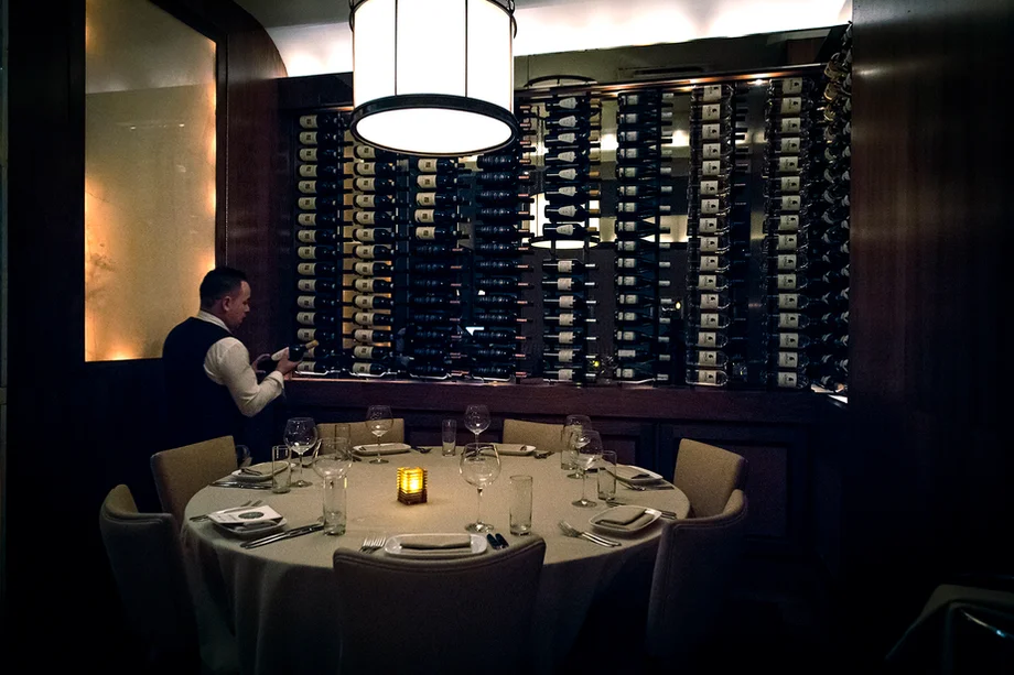 Small Wine Alcove at Pera Mediterranean Brasserie