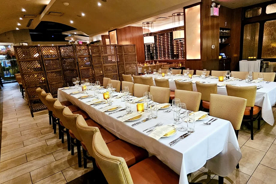Pera Mediterranean Brasserie private dining