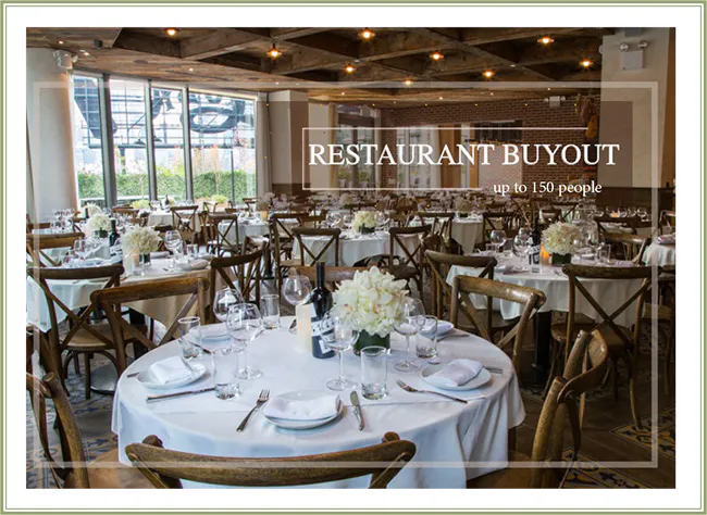 Restaurant Buyout at Maiella
