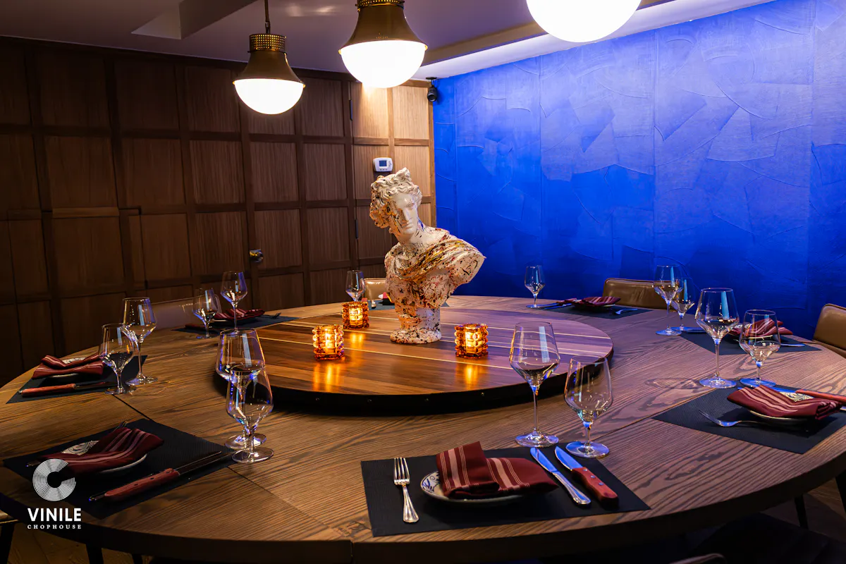 Vinile Chophouse private dining 4