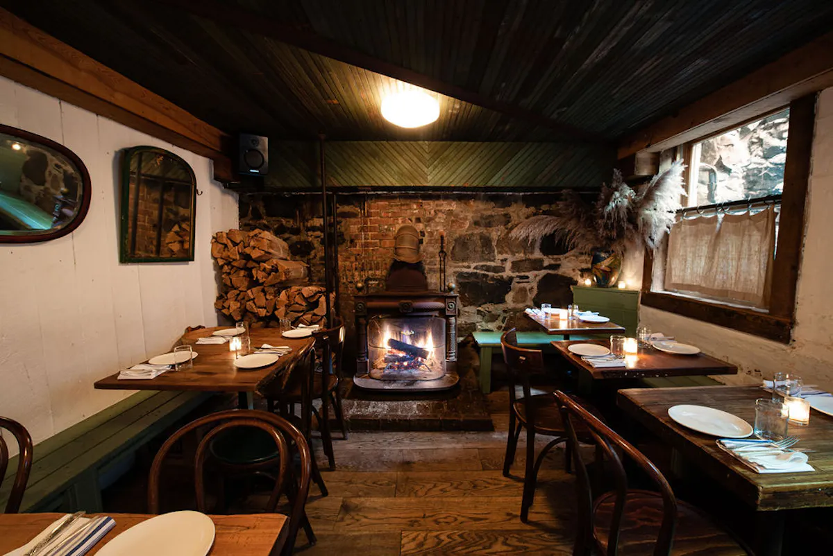 Fireside Private Dining Room at Vinegar Hill House