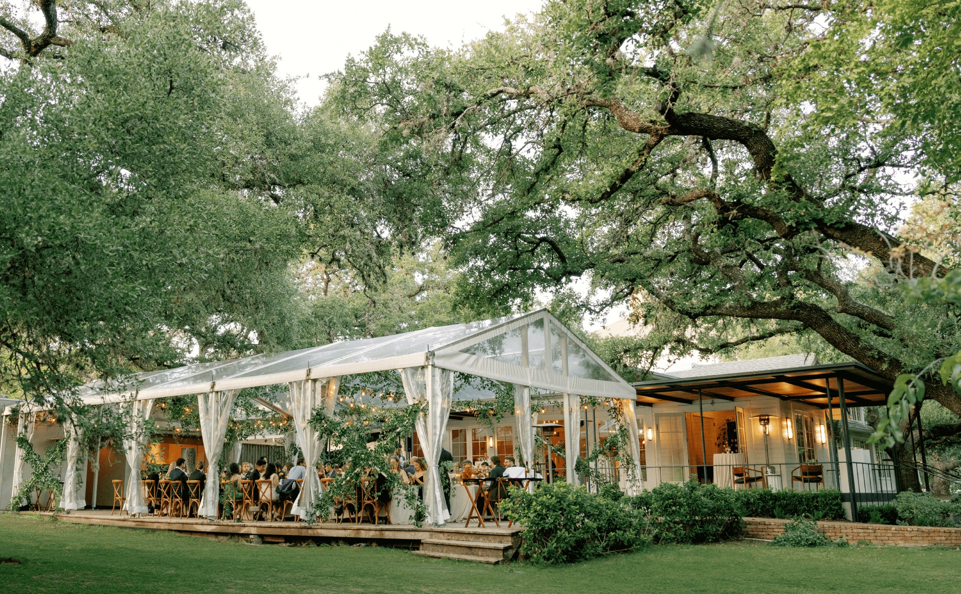 Marion Hall and the Pavilion at Mattie's