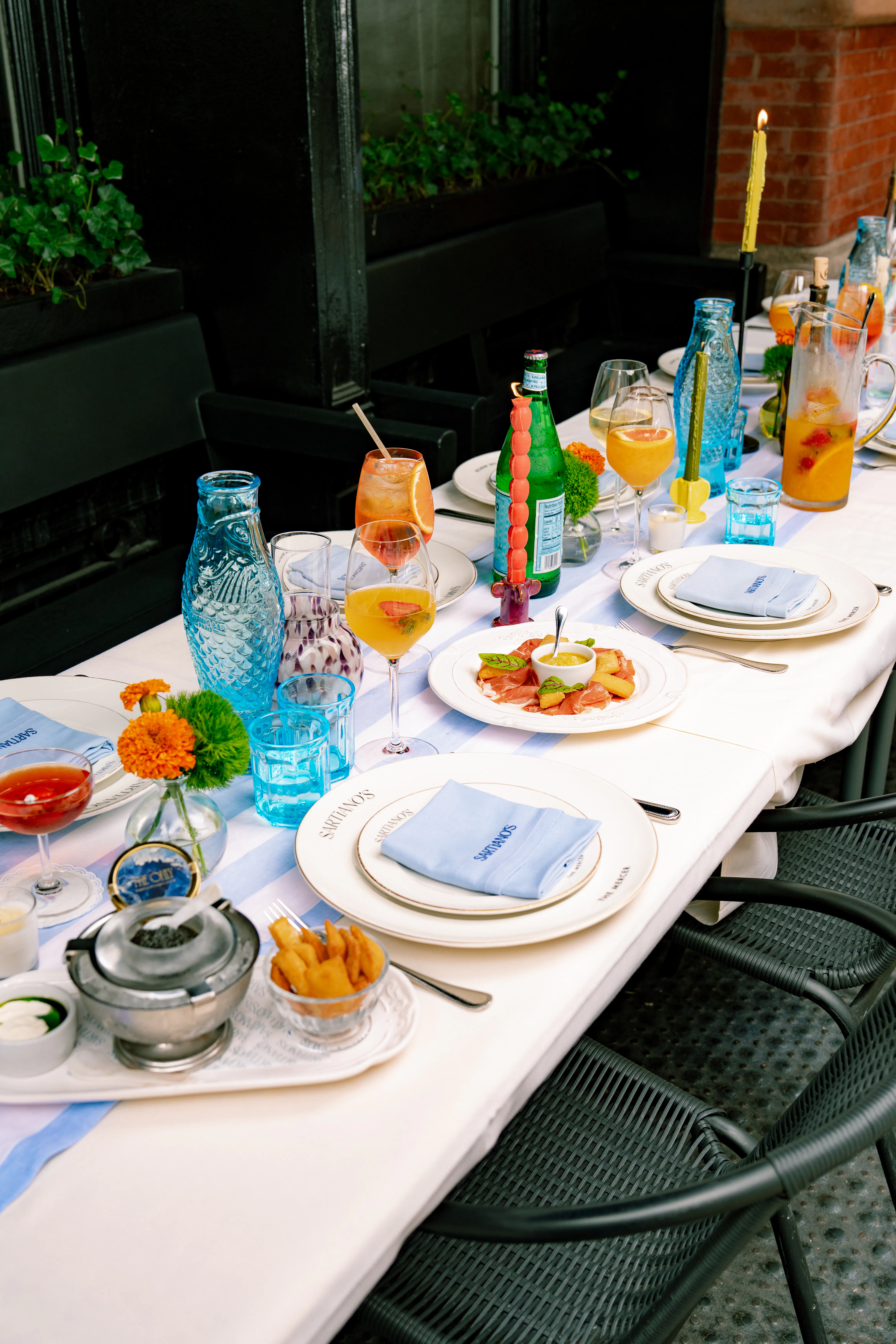 Group Dining Al Fresco at Sartiano's