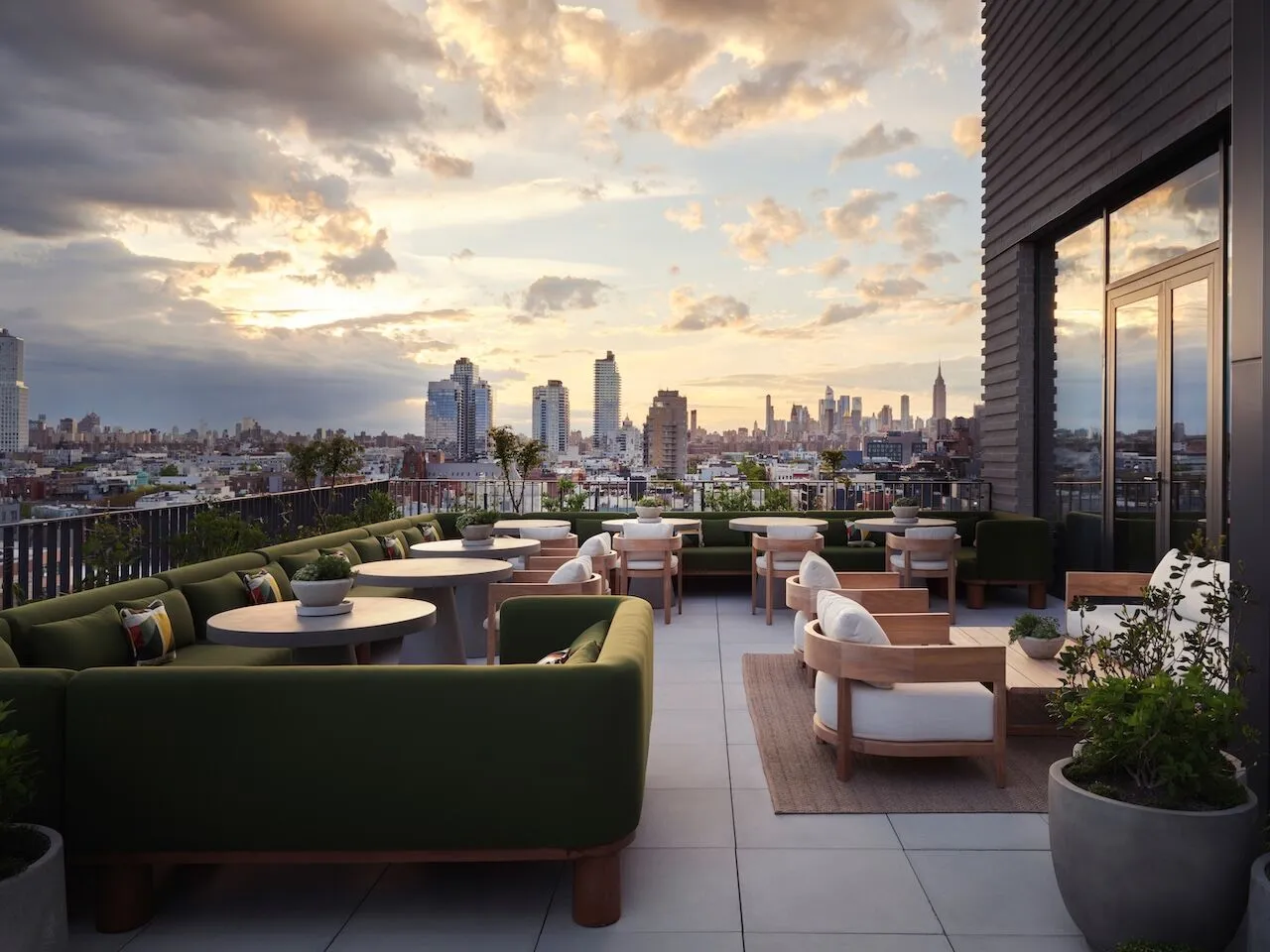 Outdoor Terrace at elNico Rooftop