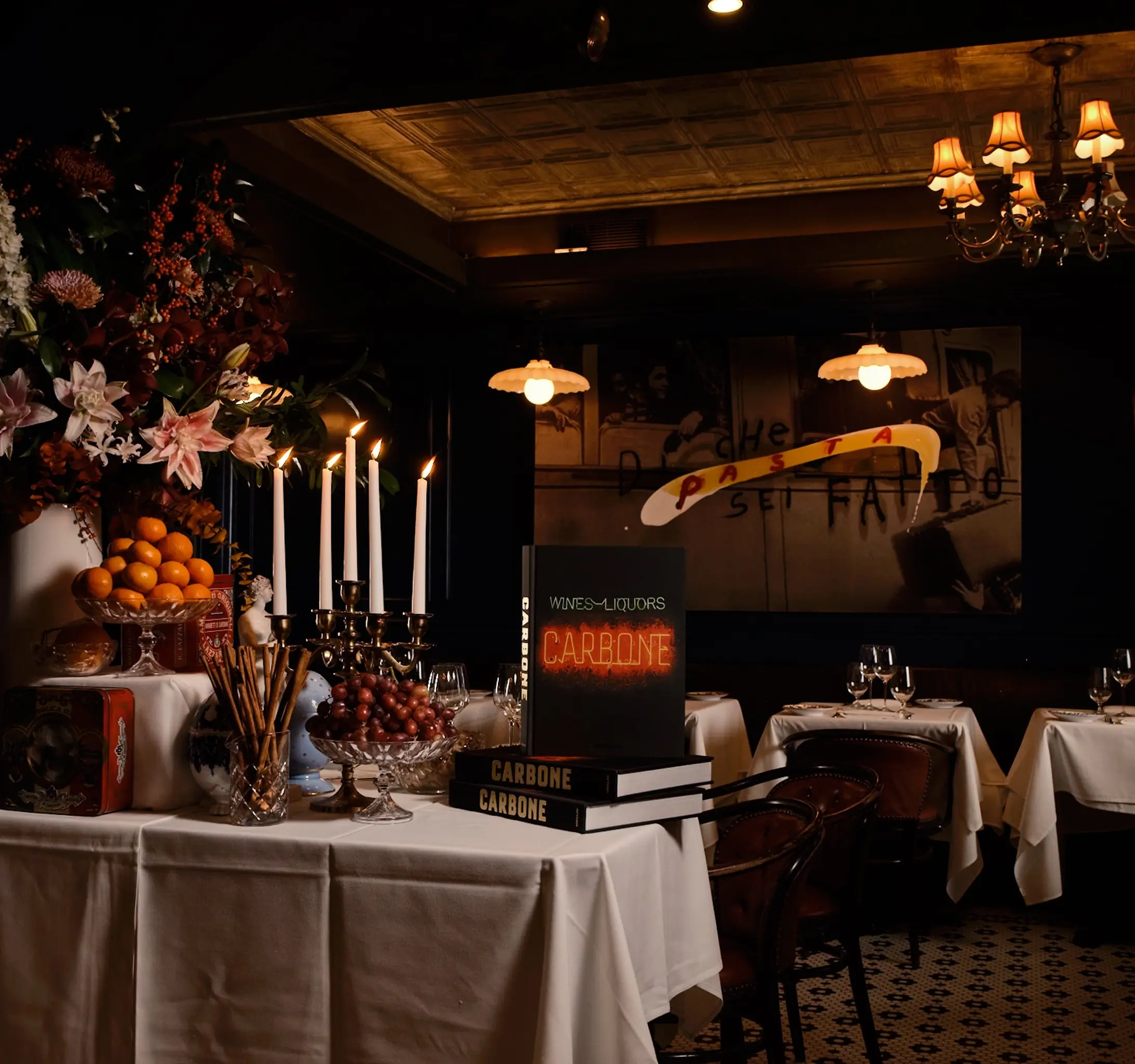 Carbone New York private dining