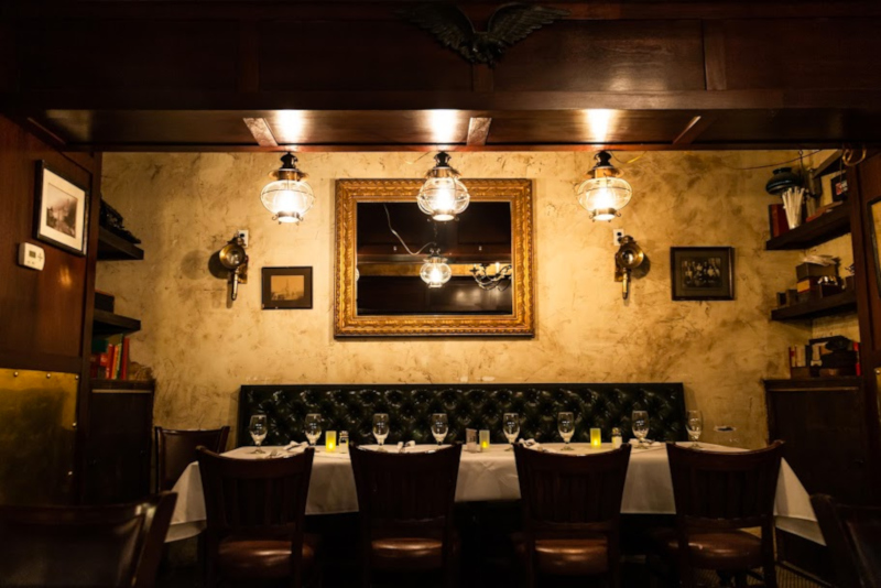 Private room at Trinity Place Bar & Restaurant