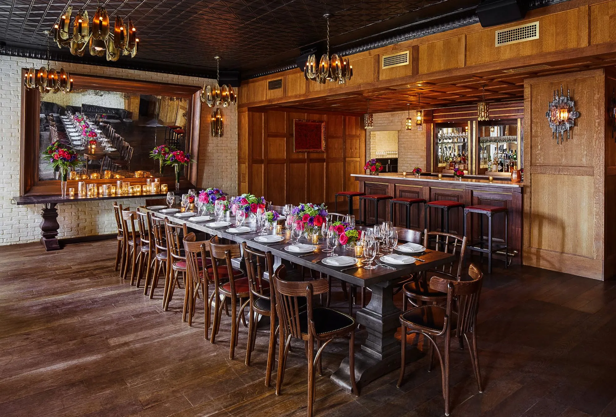 The Private Dining Room at Dirty French New York