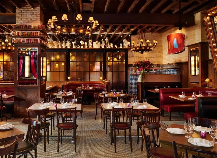 Main Dining Room at Dirty French New York
