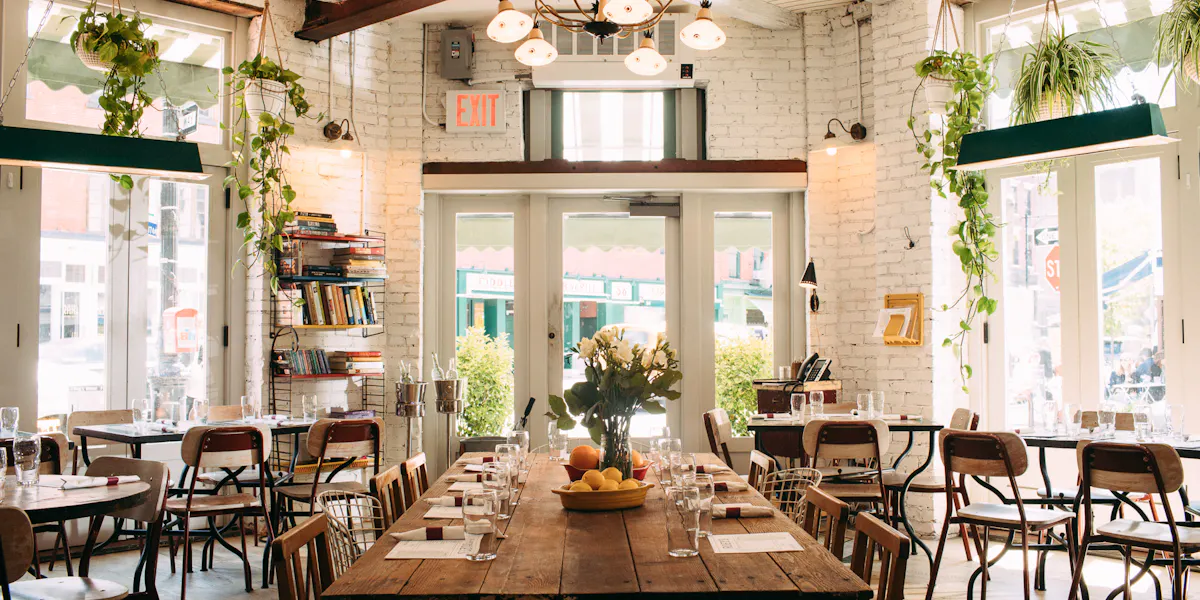 The Communal Table at Roey's