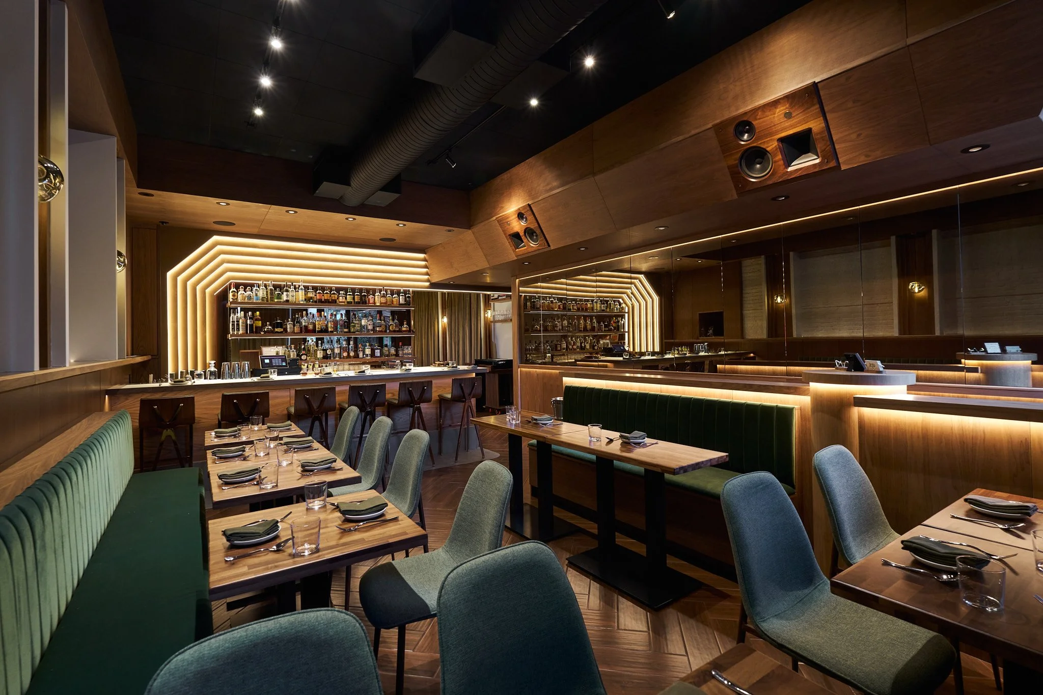Front Dining Room & Bar at Boro Brine