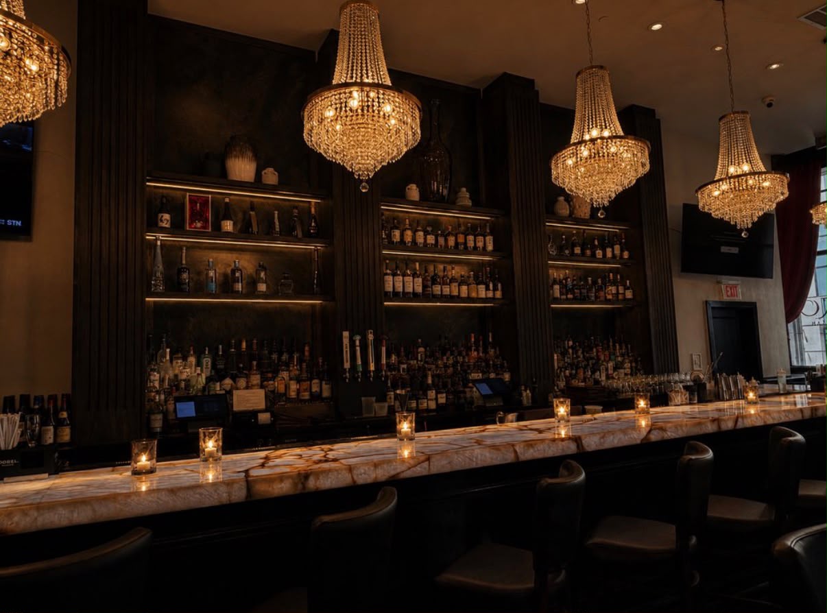 Semi-Private Lounge at Yamasaki Restaurant & Bar