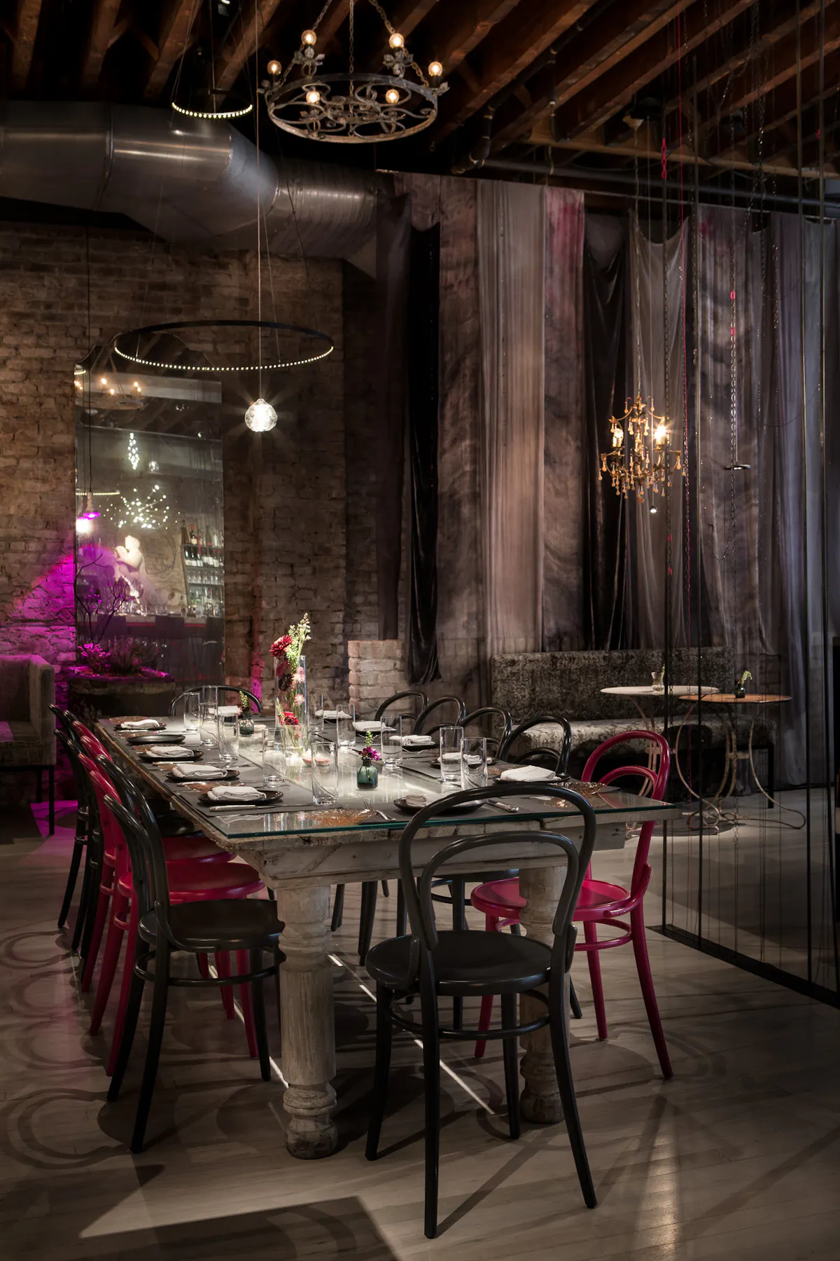Large Party Reservations (communal tables in the main dining room) at abc cocina