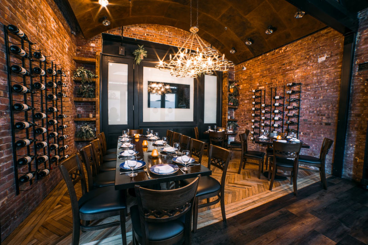 Private dining room at Paisley