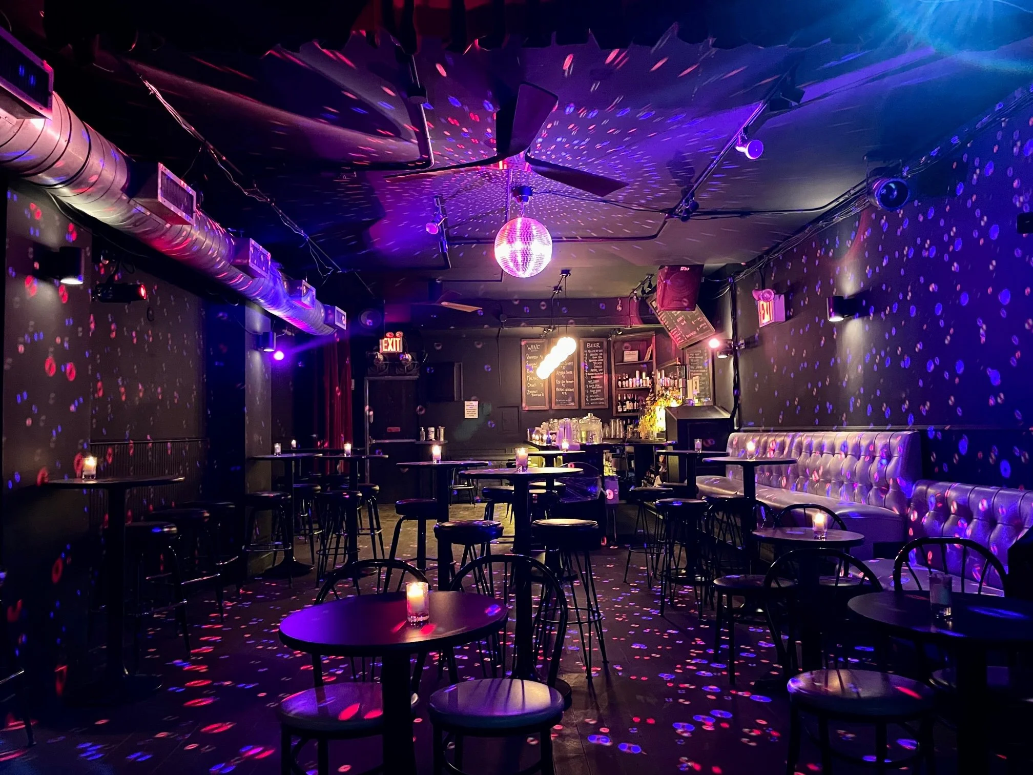 Back room at Parkside Lounge