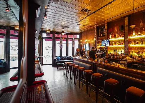 Main Bar at Velvet Brooklyn